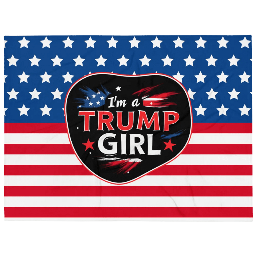 Throw Blanket: Trump Girl product image (2)