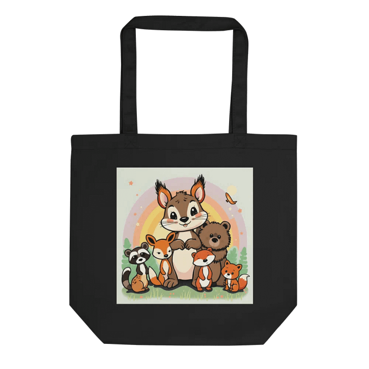 Wildlife Wonderland Organic Tote Bag product image (1)