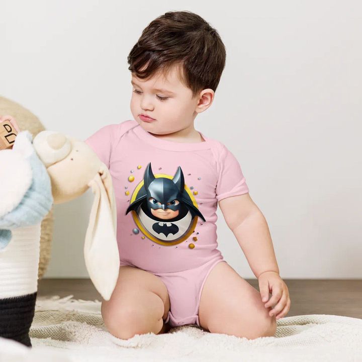 Infant Batman Baby Short Sleeve One Piece product image (1)