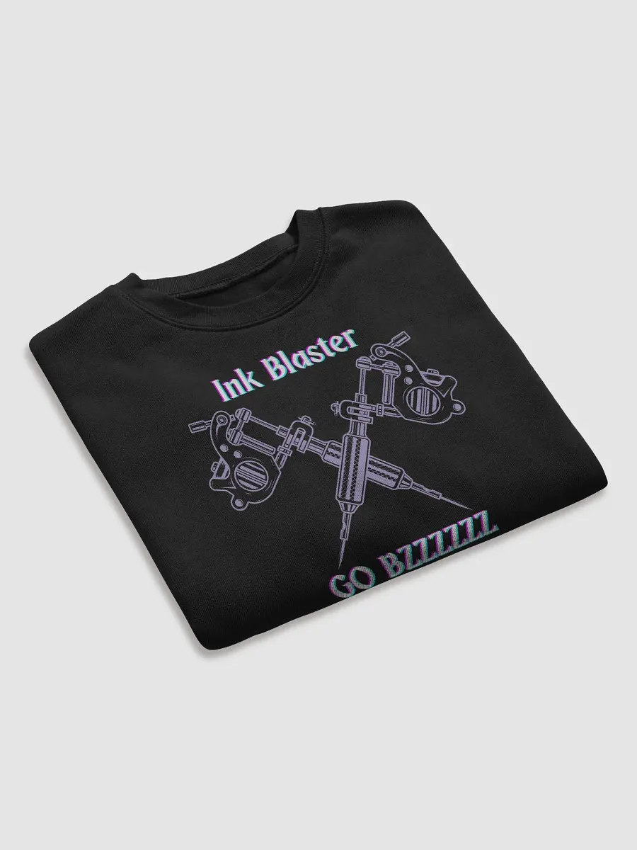 "Ink Blaster Go Bzzzz" Cropped Sweater product image (7)