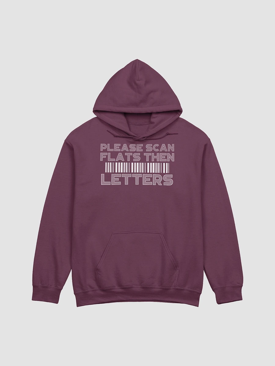 Please scan flats then letter UNISEX hoodie product image (8)