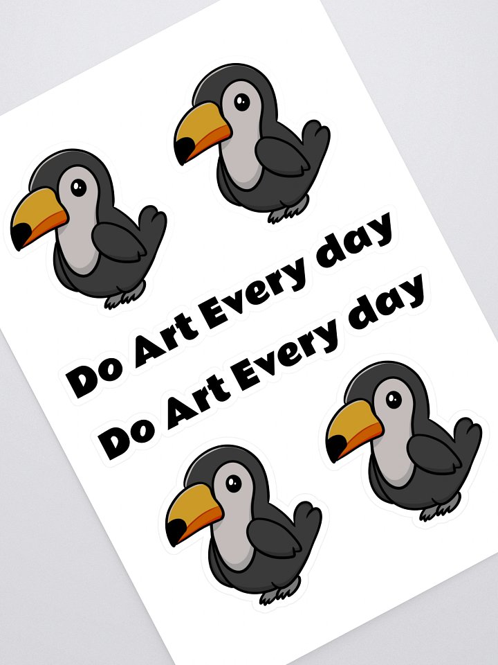 Chibi Toucan Stickers product image (1)