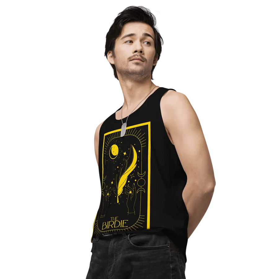 The Birdie Gold Tarot Tank Top product image (4)