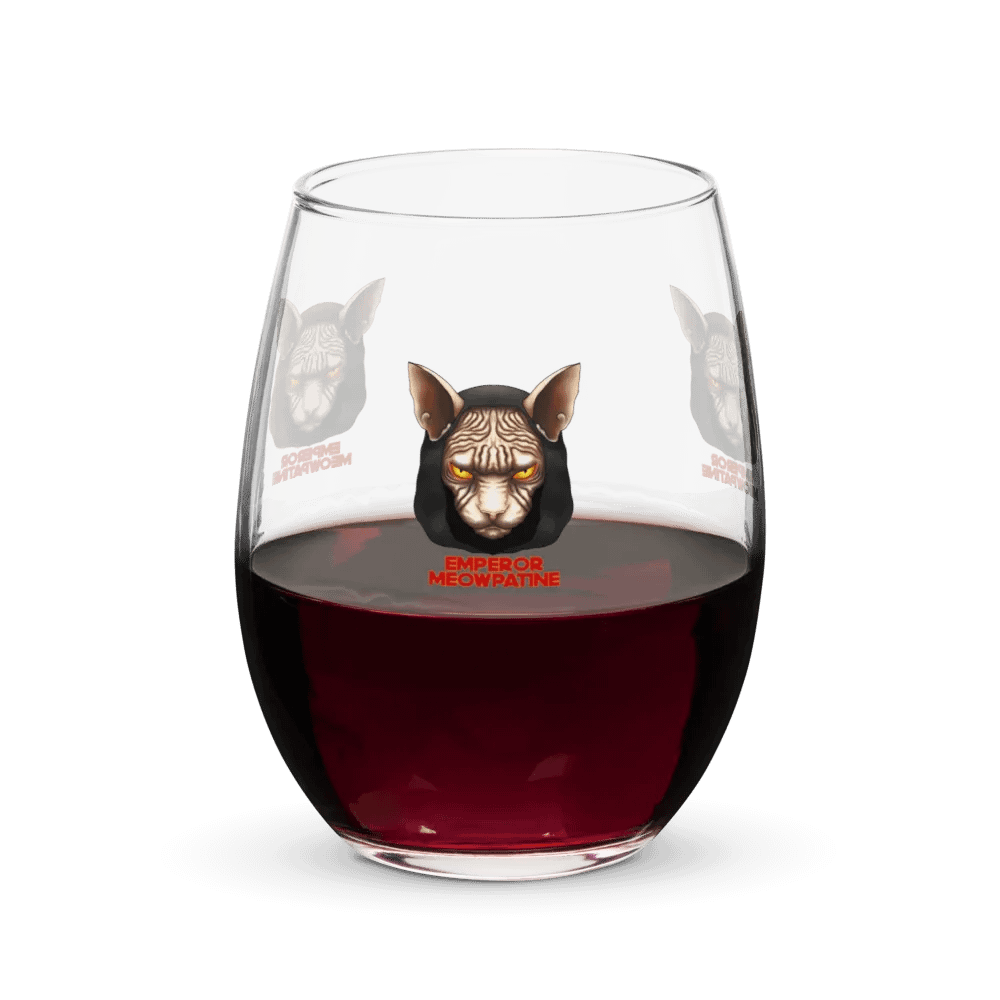 Emperor Meowpatine Wine Glass product image (8)
