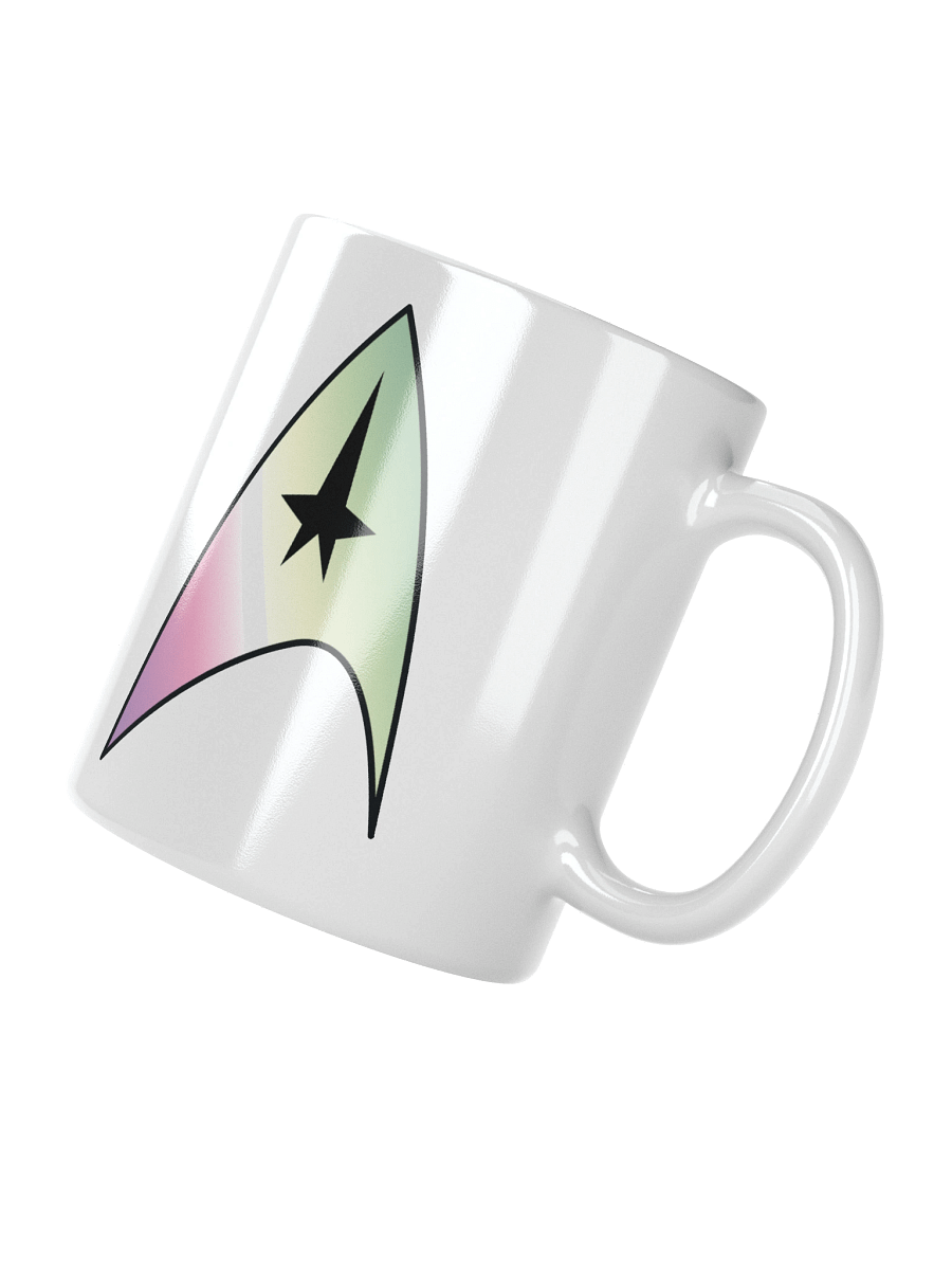 Genderfae Pride Gradient Starfleet Mug product image (2)