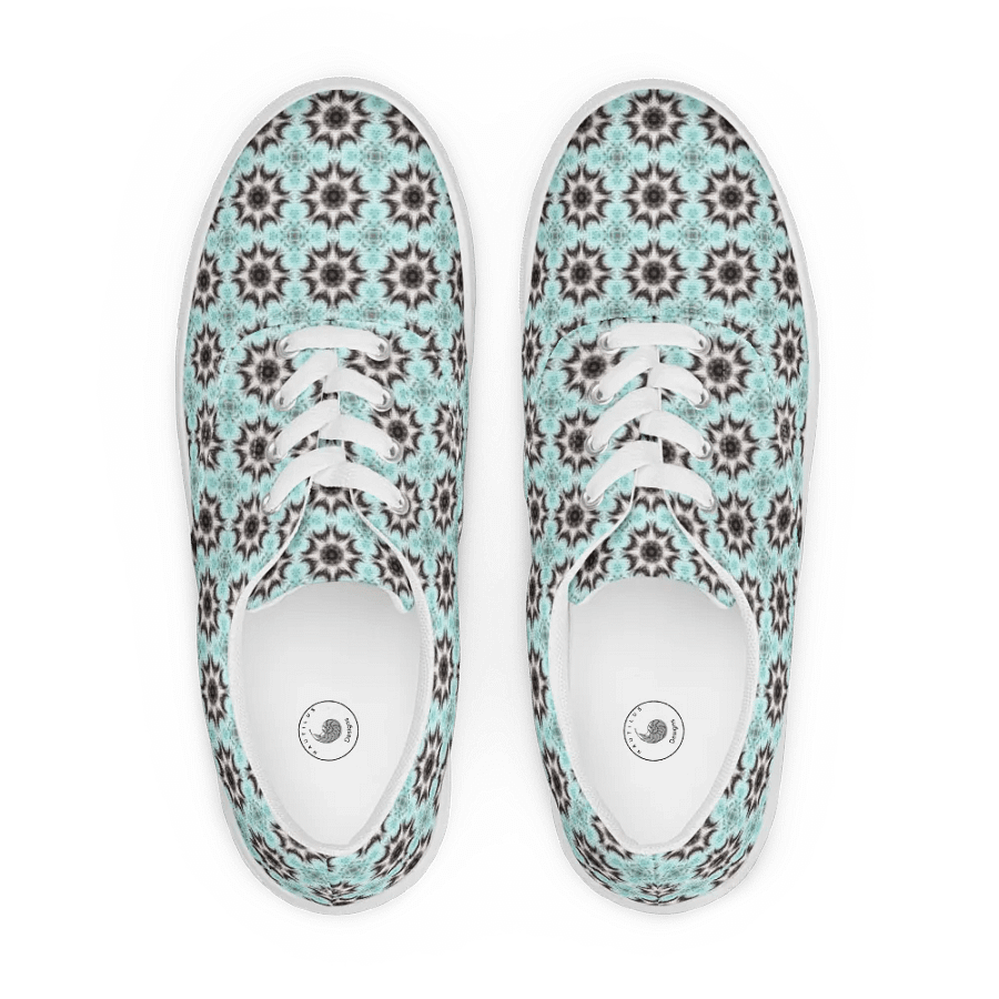 Symmetry in Bloom Canvas Shoes product image (7)