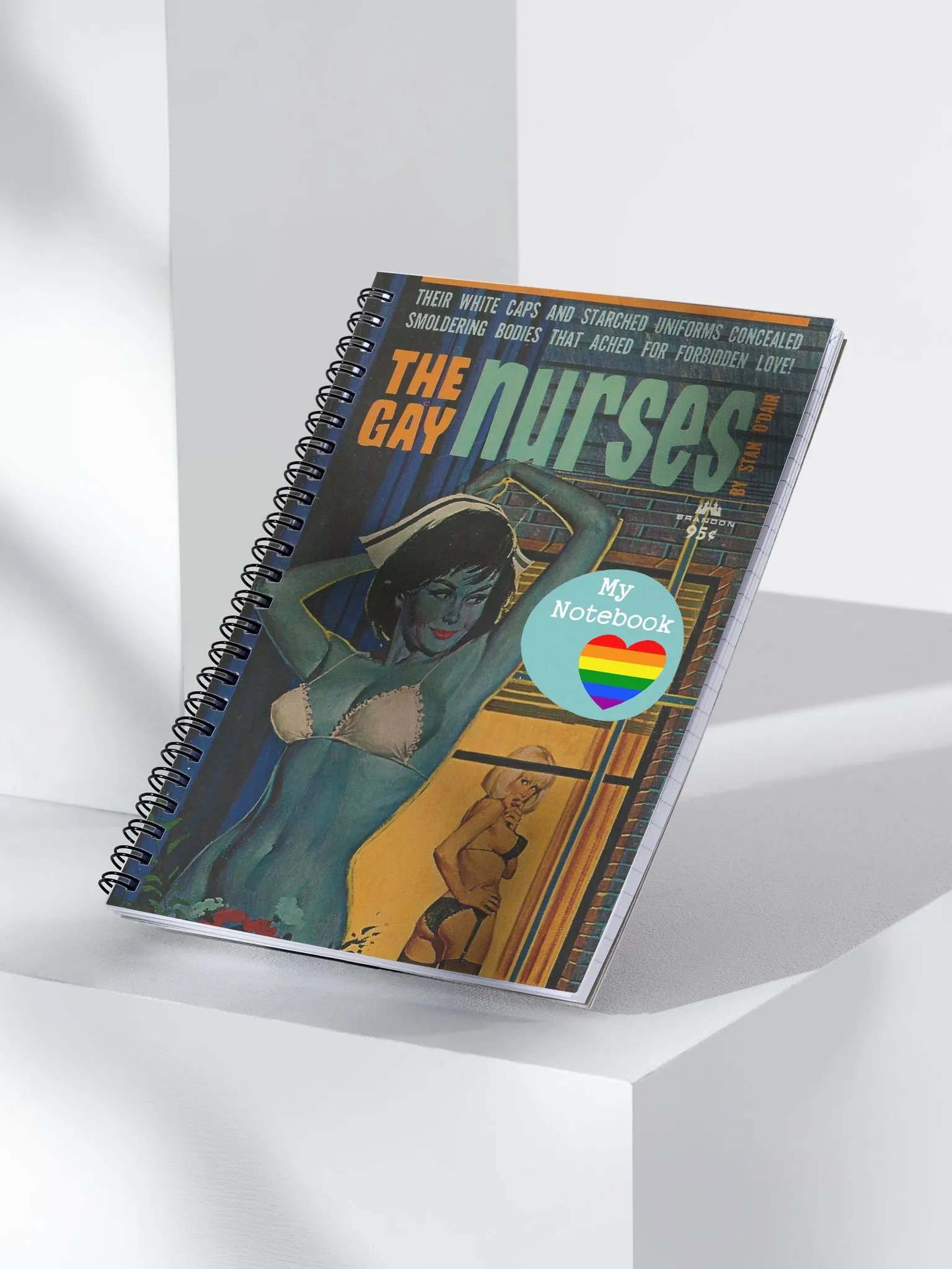 LGBTQ+ Gay Nurses Notebook product image (3)