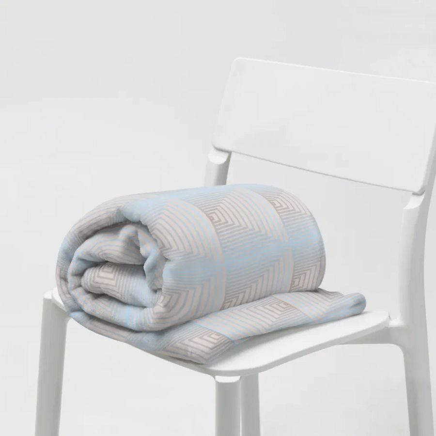 Modern Geometric Harmony Throw Description: product image (8)