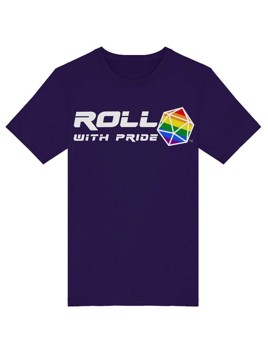 Roll With Pride T-shirt (white logo) product image (30)