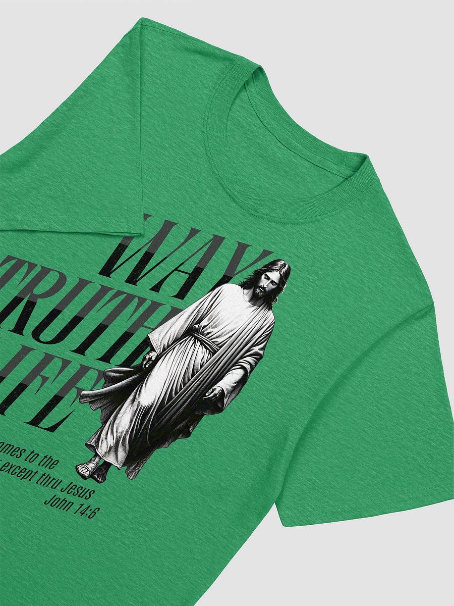 Way Truth Life T-shirt Green product image (2)