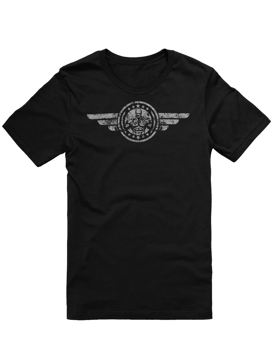 Unleash Your Inner Athlete: Distressed CrossFit Coach Emblem Tee | Power & Grit Fitness Apparel product image (2)