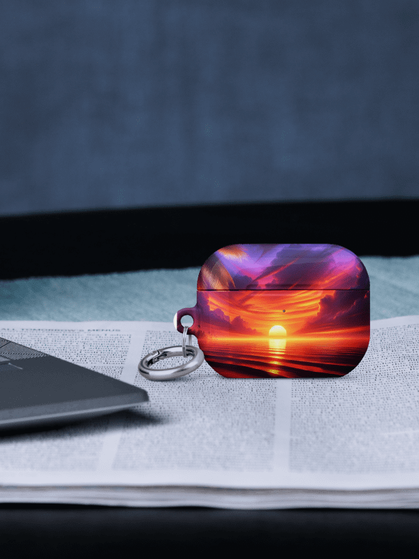 Sunset Serenade AirPods® Case | AI Design sunset product image (2)