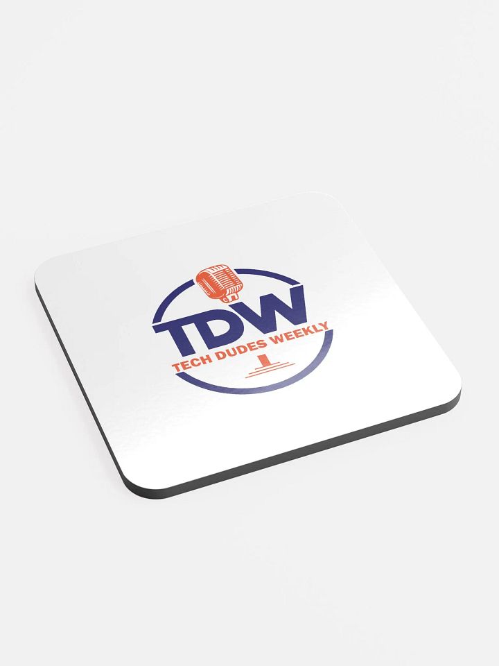Tech Dudes Weekly Arctic White Coaster product image (2)