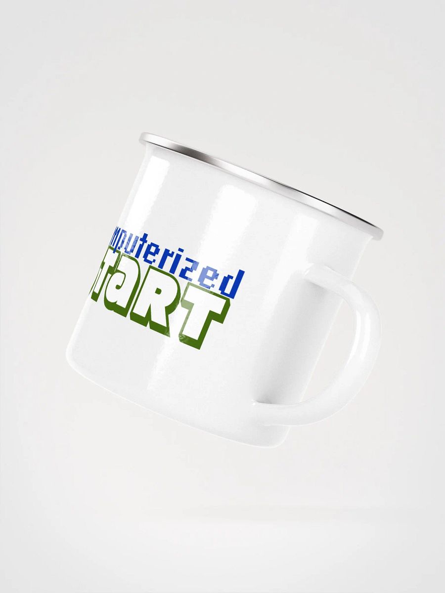 Computerized Start™ Enamel Mug product image (3)