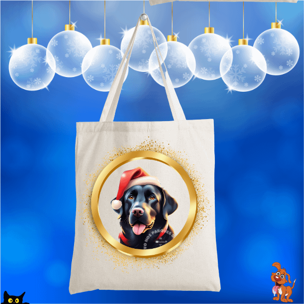 Tote Bag Christmas Dog Labrador 🐶 product image (1)