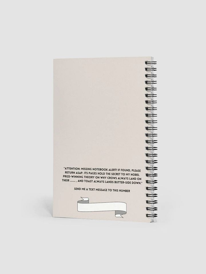 Whispers of the Unknown: Crowman Notebook product image (2)