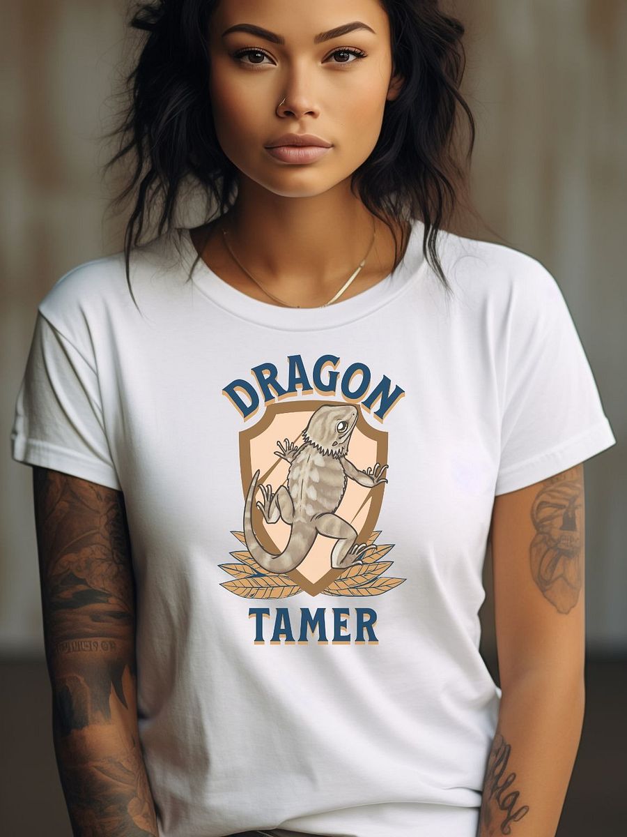 Dragon Tamer Bearded Dragon Women’s Shirt product image (4)