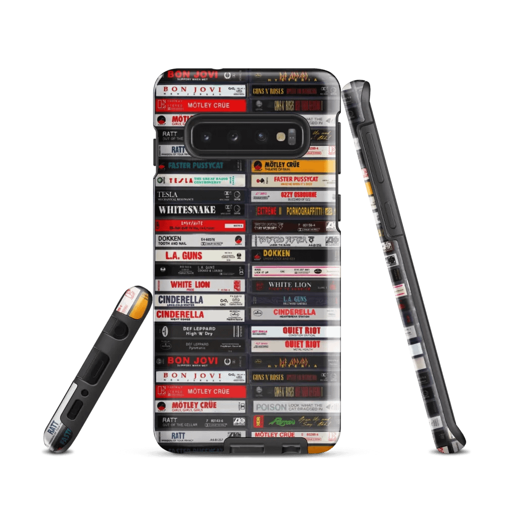 Classic 80's Hair Metal Tapes Painting for Samsung phones product image (1)