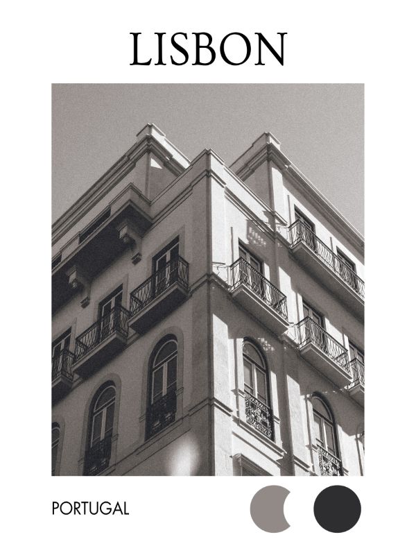 Buildings of Lisbon I - Digital product image (1)