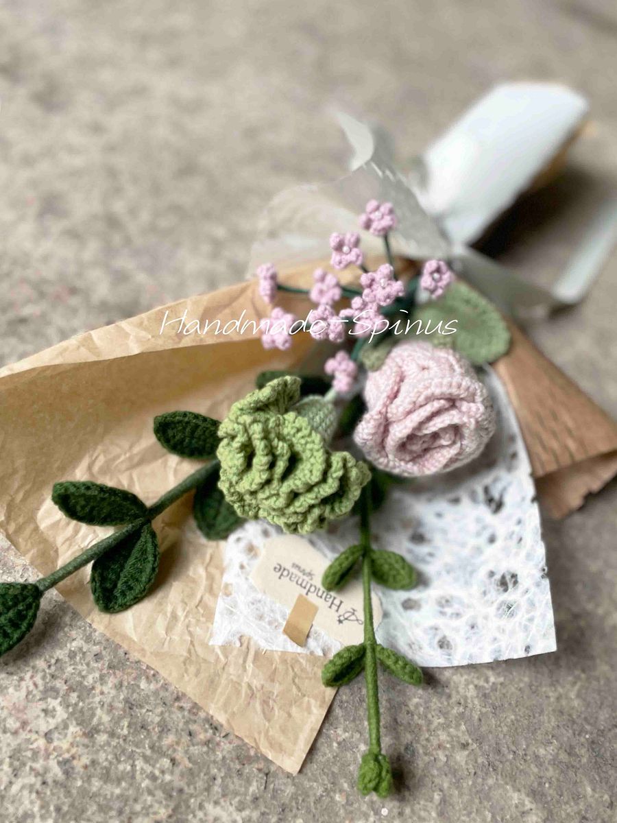 Spring Breeze Crochet Knit Bouquet product image (4)