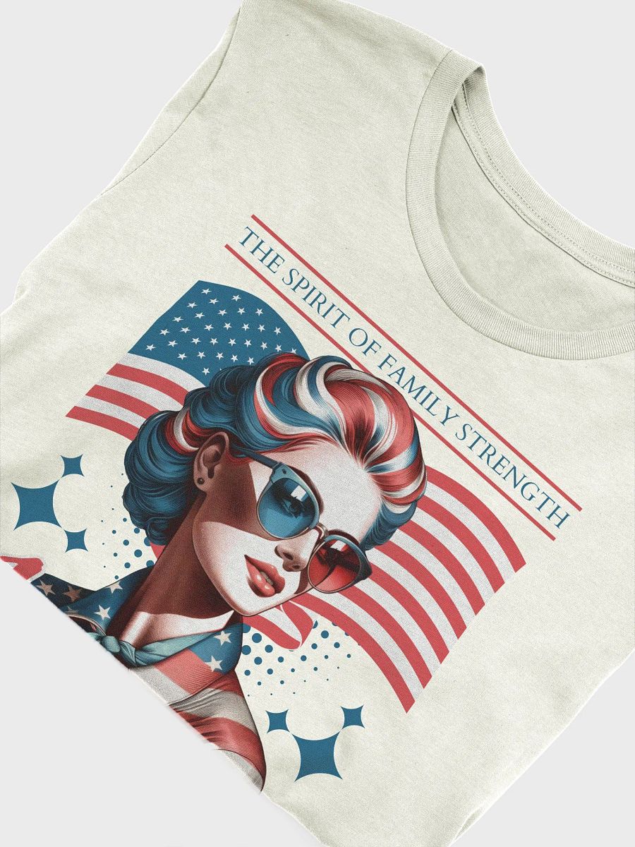 America mama shirt, USA retro funny Tshirt, gift for mother tee product image (5)