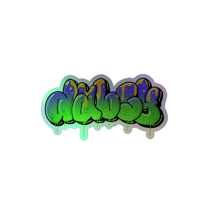 dabsy holographic sticker product image (2)