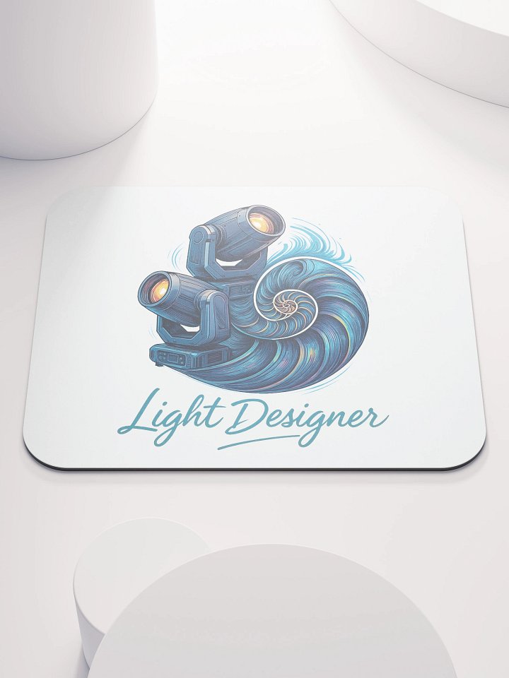 Theatrically Jerry: "LD Nautilus" Light Designer Mouse Pad product image (1)