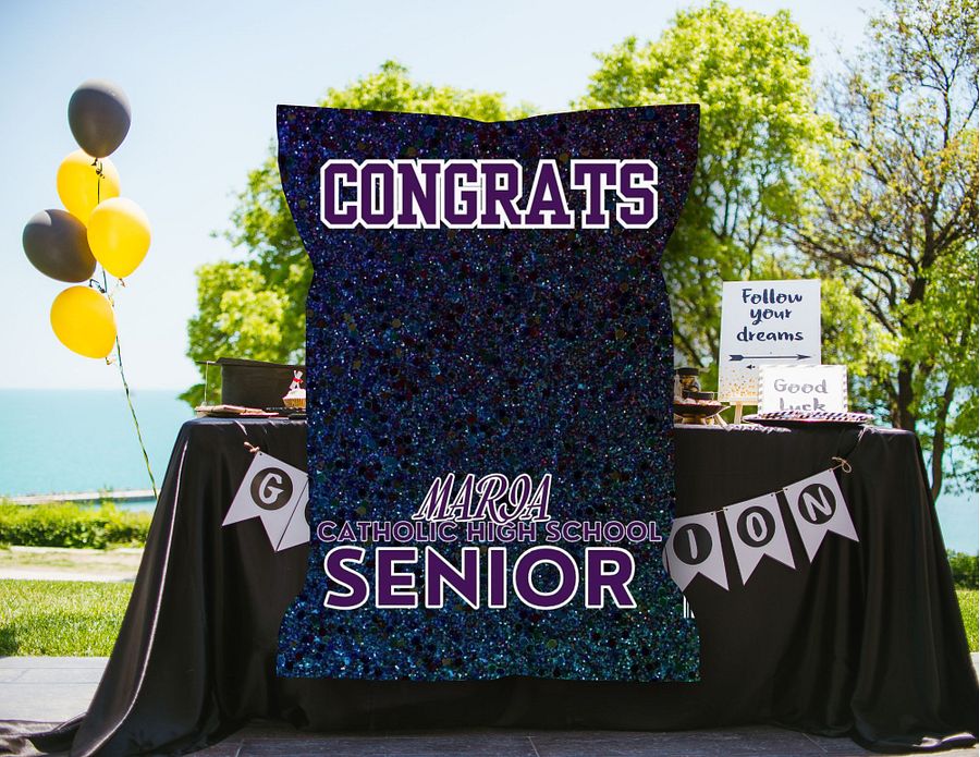 Editable Graduation Chip Bag Bundle – 14 Canva Templates Class of 2025 product image (3)