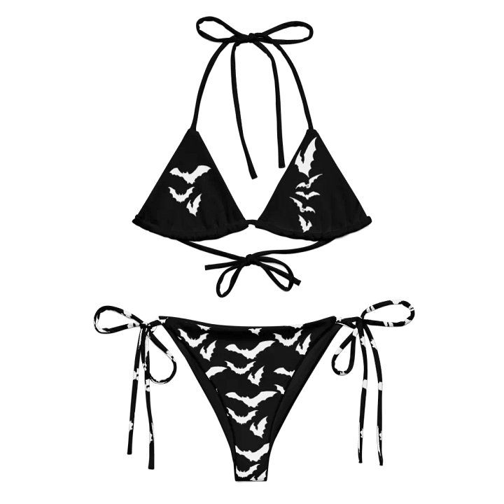 Symmetrical Bat Silhouette Bikini Set product image (1)