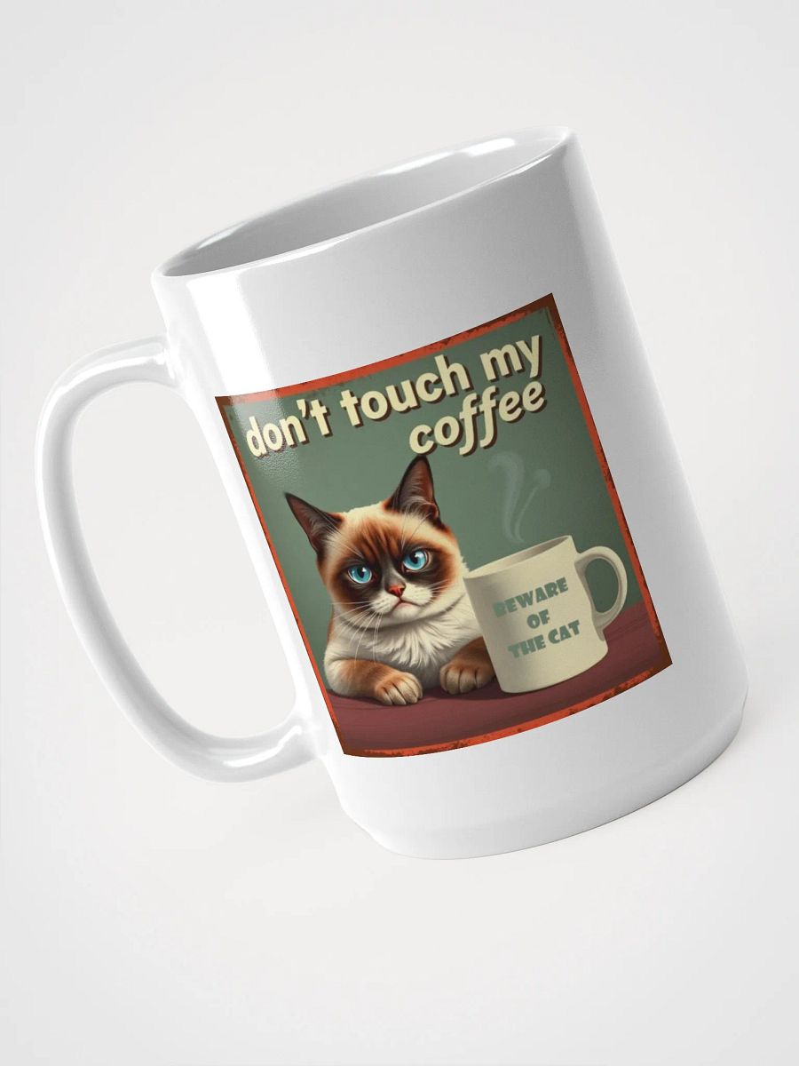 Coffee Cat Warning Mug product image (4)