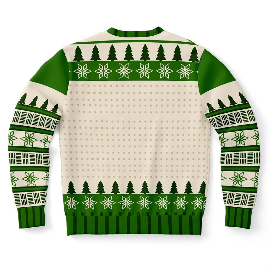 "Happy Holla Days" Funny Reindeer Christmas Sweatshirt | Cheeky Holiday Graphic Sweater | Playful Christmas Party Outfit product image (10)
