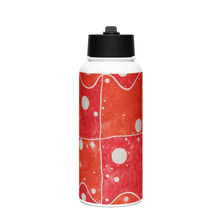 Instinct and Remembering Stainless Steel Water Bottle with a Straw Lid product image (1)
