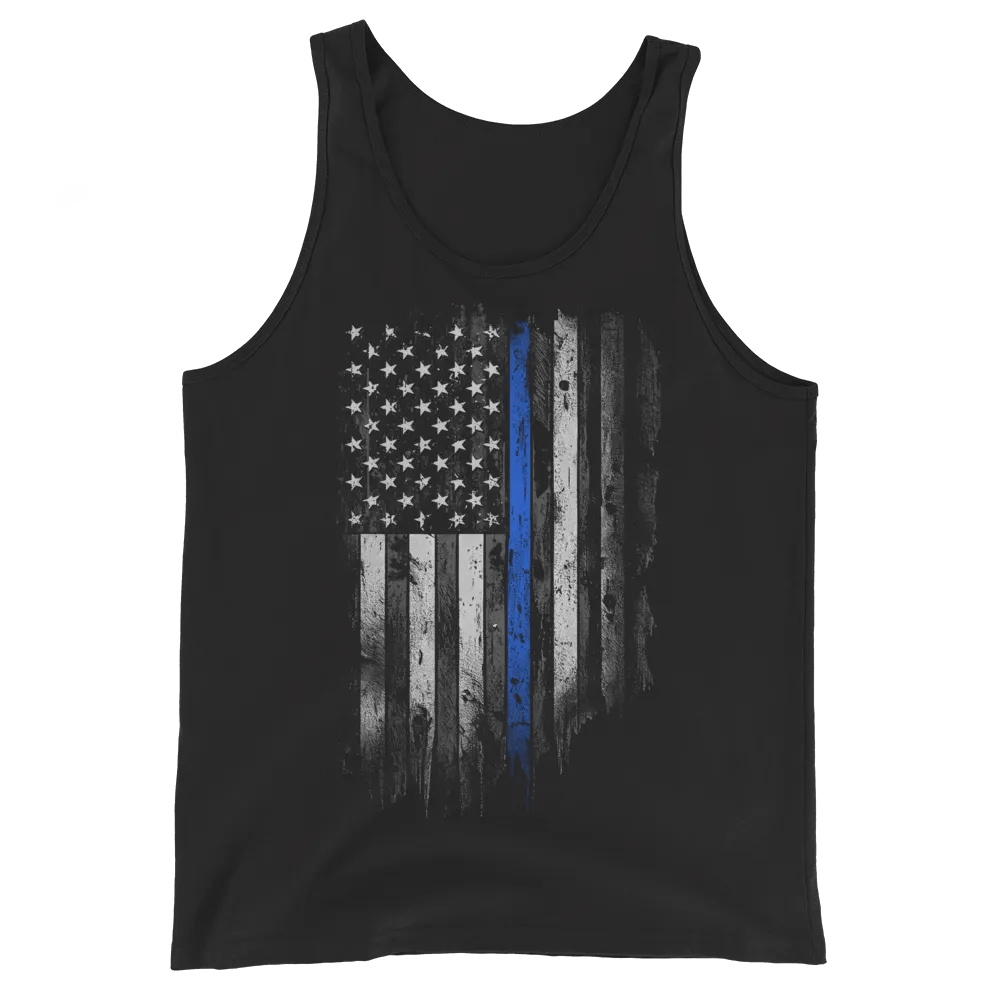 Thin Blue Line Flag 3.0 Tank Top product image (1)