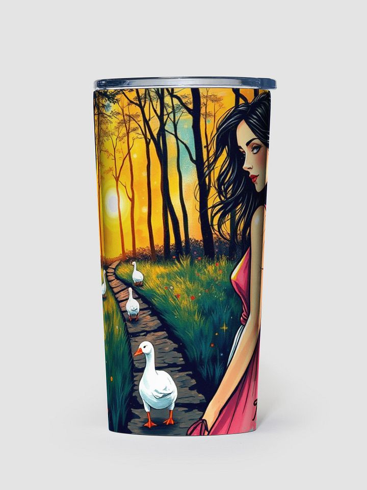 Walk with her geese! Sunset Serenity Stainless Steel Tumbler product image (1)