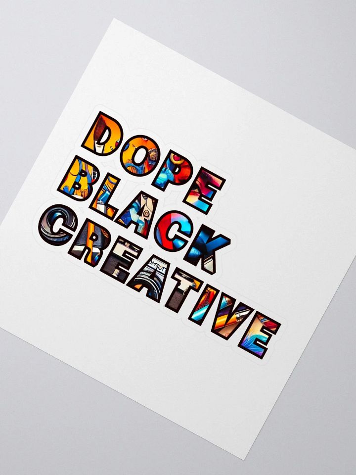 DOPE BLACK CREATIVE Sticker product image (2)