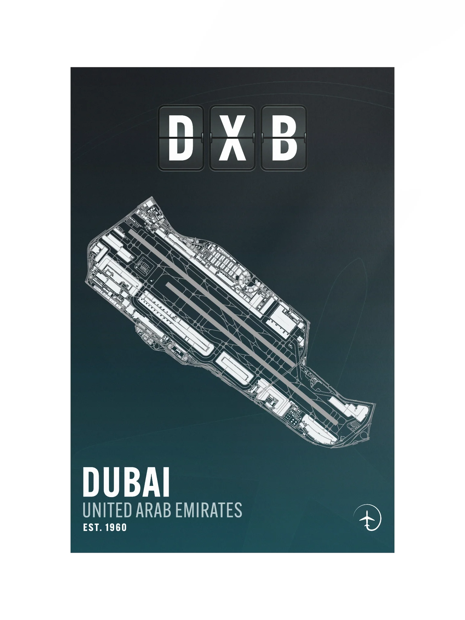 Dubai DXB Poster product image (1)