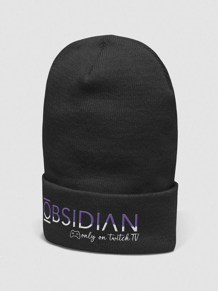 Obsidian beanie product image (7)