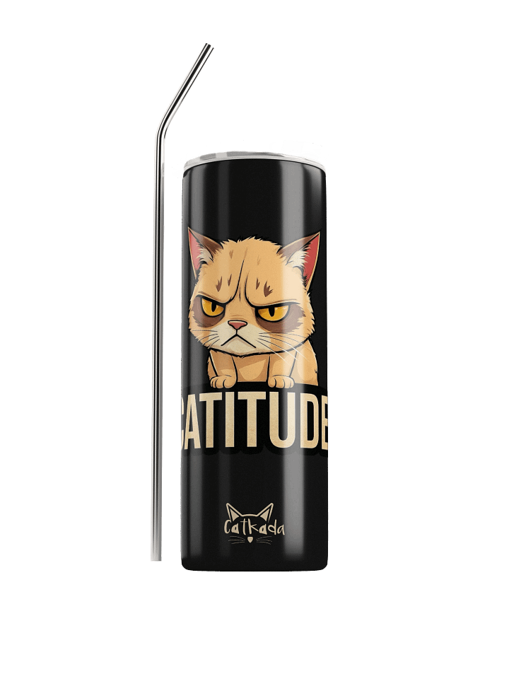 CATITUDE STAINLESS STEEL CUP product image (1)