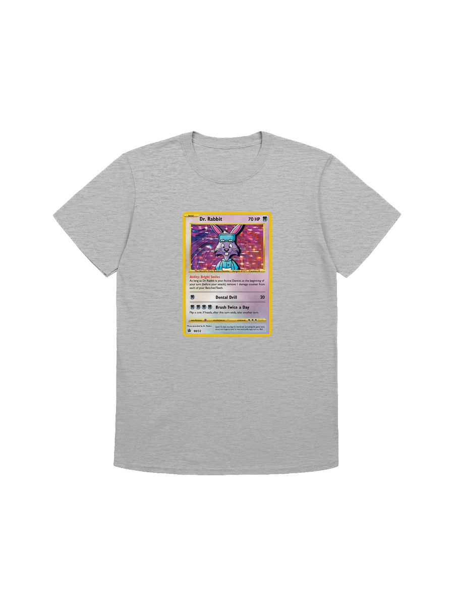 "Rabbit Dentist Trading Card" Shirt product image (6)