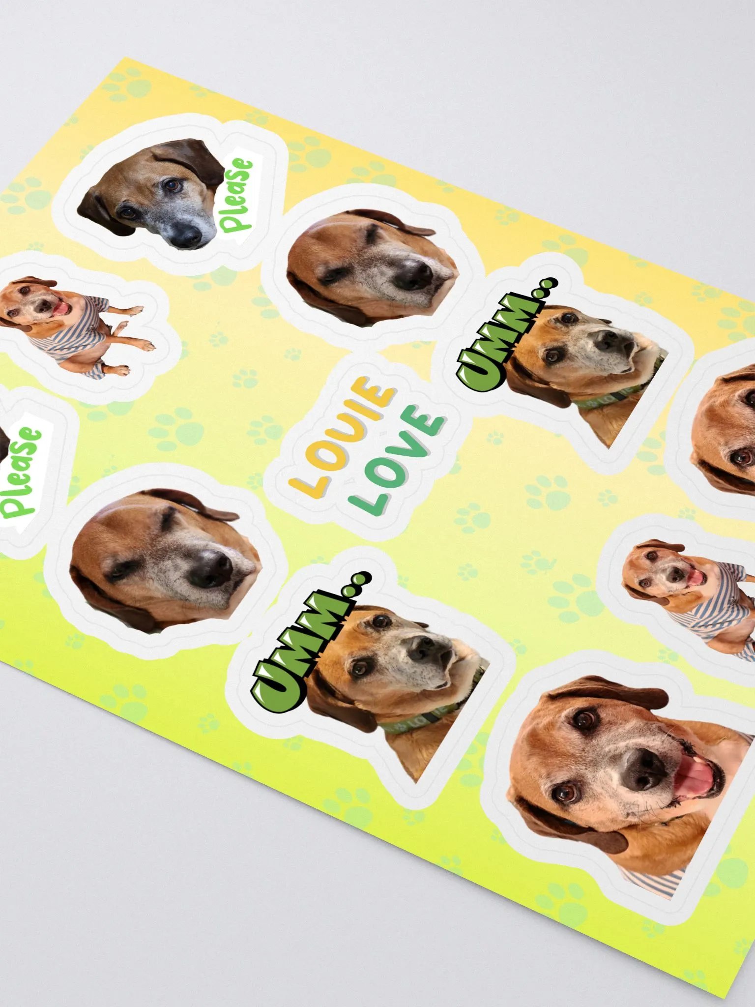 Louie Love Sticker Sheet product image (2)