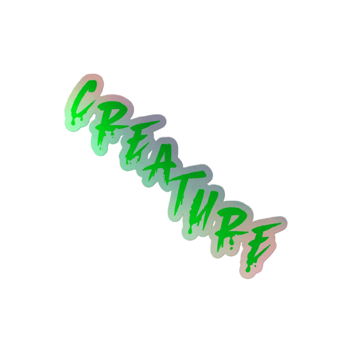 Creature Holographic Sticker product image (2)