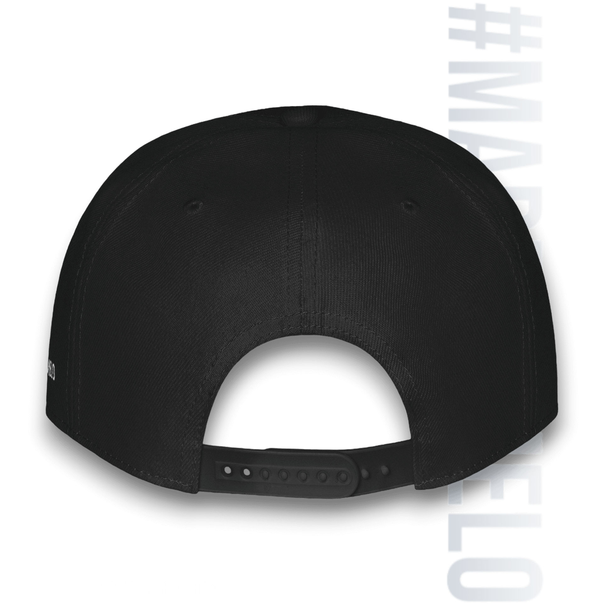 MELO CREW x Whiteout - Snapback Hat | #MadeByMELO product image (3)