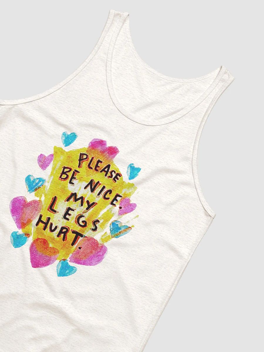 Please Be Nice My Legs Hurt Tank product image (8)