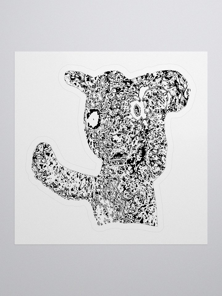 Plush Toy vinyl sticker product image (1)