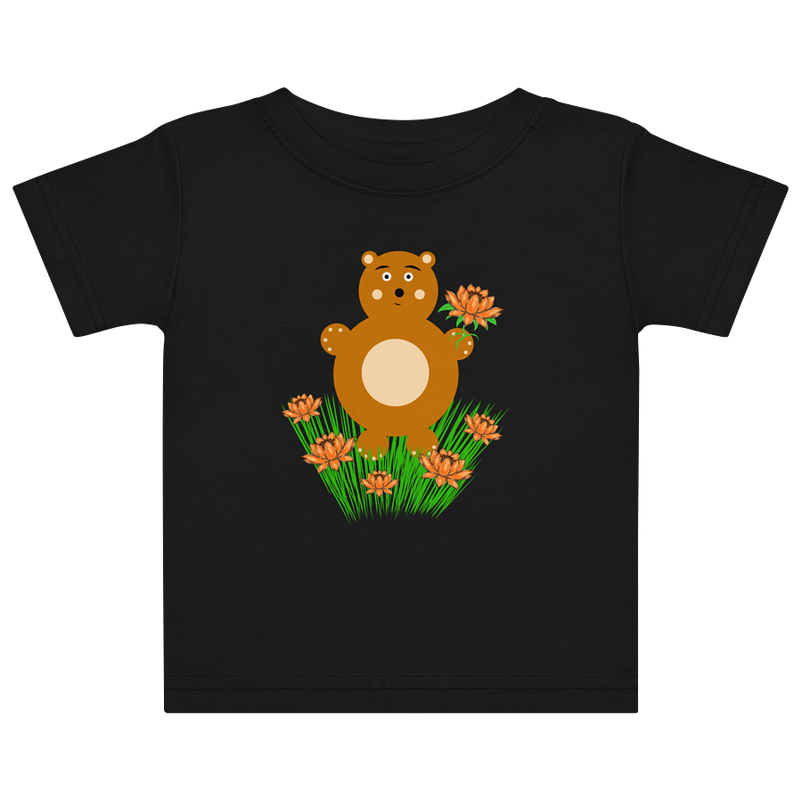 Curious Bear Baby Jersey T-Shirt product image (1)