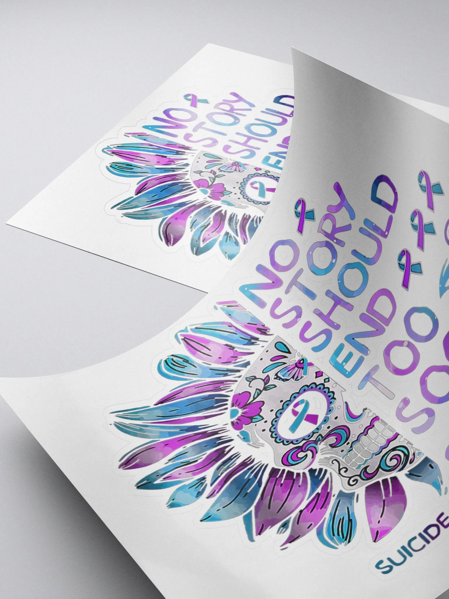 Suicide Awareness Kiss-Cut Sticker product image (4)