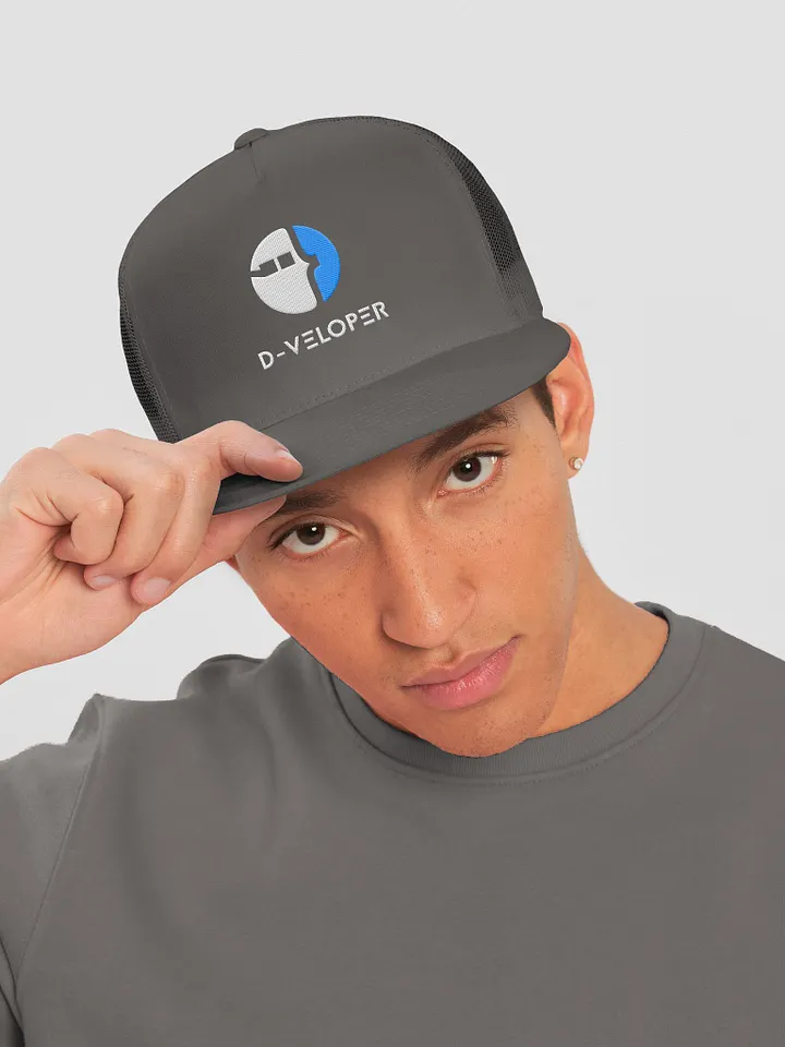 D-VELOPER Trucker Hat dark mode product image (1)