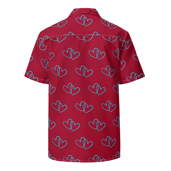 Red Heart Button-Up Shirt product image (2)