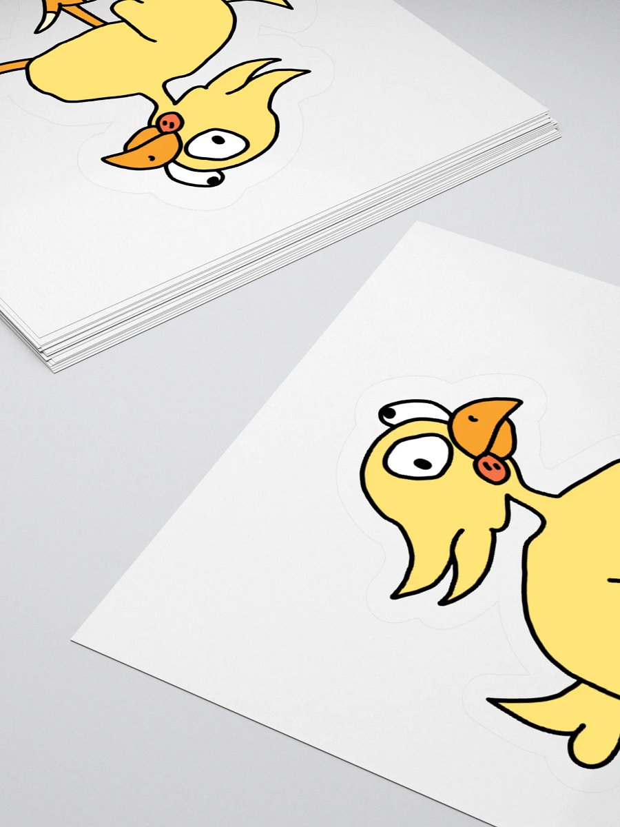 Doodle birb sticker product image (10)