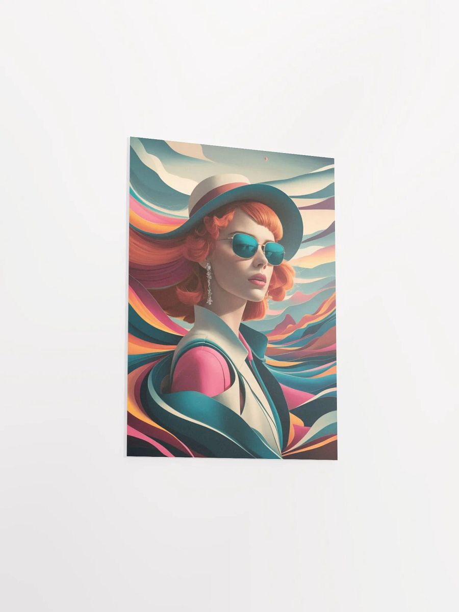 Abstract illustration of a Woman Poster - 21 product image (17)